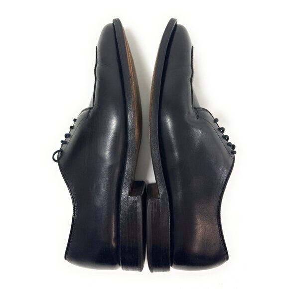 Allen Edmonds Mens Delray Split Toe Blucher Derby Dress Shoes Size 8.5 D Black - Picture 7 of 10